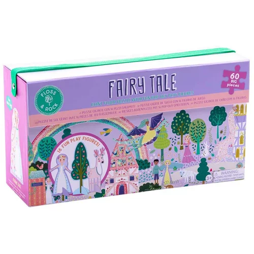 Floss&Rock® slagalica giant floor puzzle s figuricama za igru fairy tale (60 komada)