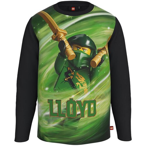 Lego ninjago majica dugih rukava, tamno zelena Cene