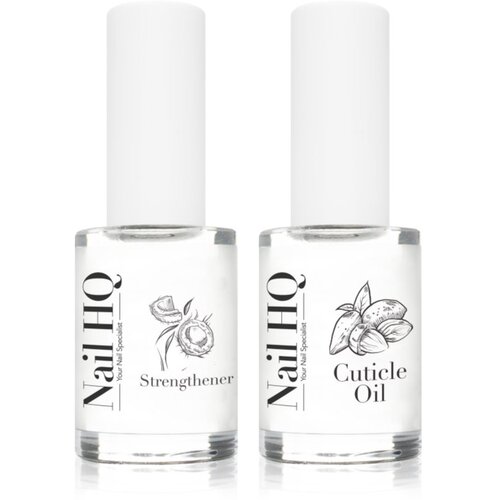 Nail HQ Strengthener &amp;amp; Cuticle Oil Duo set (za nokte i kožicu oko noktiju) Slike