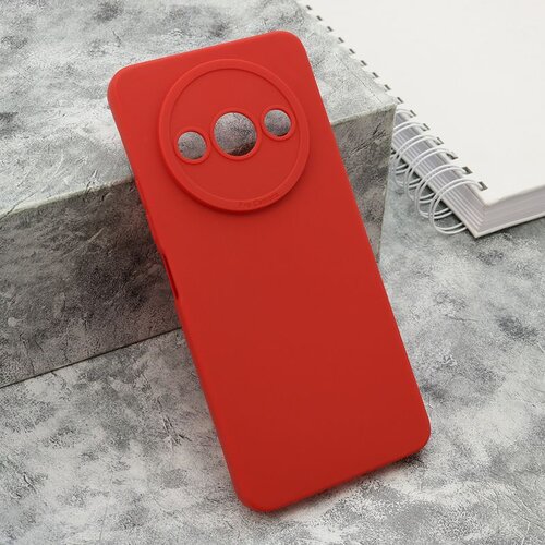  Silikonska maska pro camera za xiaomi redmi A3/ crvena Slike