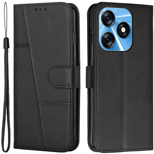 INORCO Za Tecno Spark 10 4G stojalo za denarnico Folio preklopna torbica za telefon PU usnjen ovitek za mobilni telefon, (22033049) Slike
