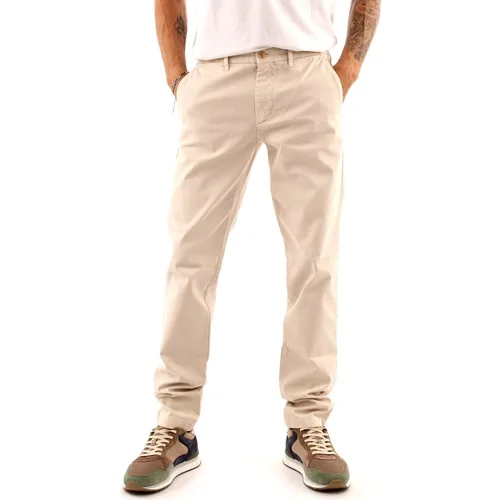 Tommy Hilfiger Hlače Chino / Carrot MW0MW32132 Bež