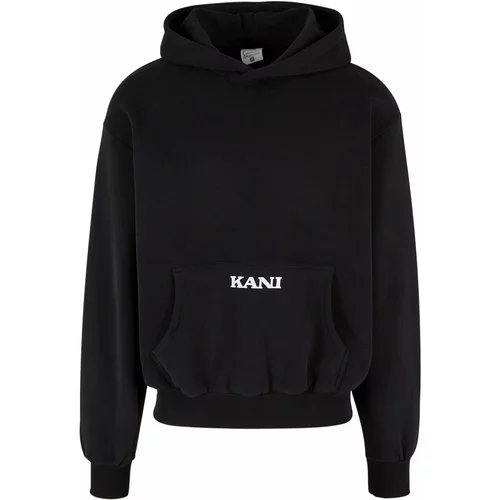 Karl Kani Sweater majica crna / bijela