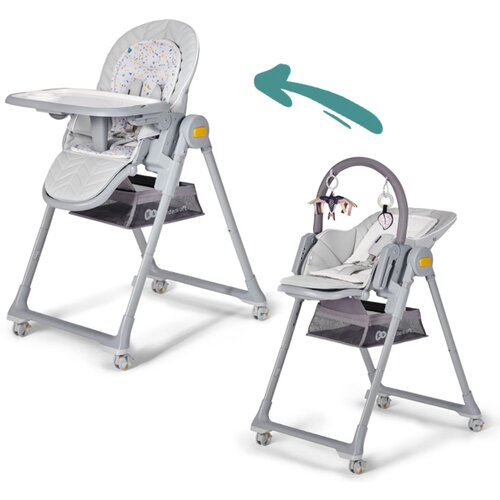 Kinderkraft Hranilica Lastree siva Slike