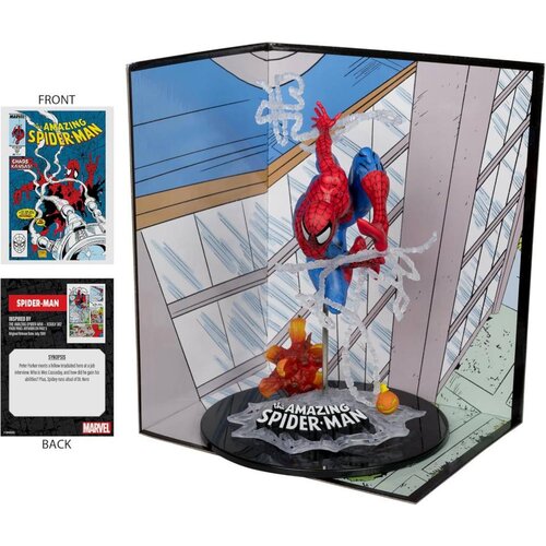 Mcfarlane Toys Statue Marvel Collection - The Amazing Spider-Man - Spider-Man Cene