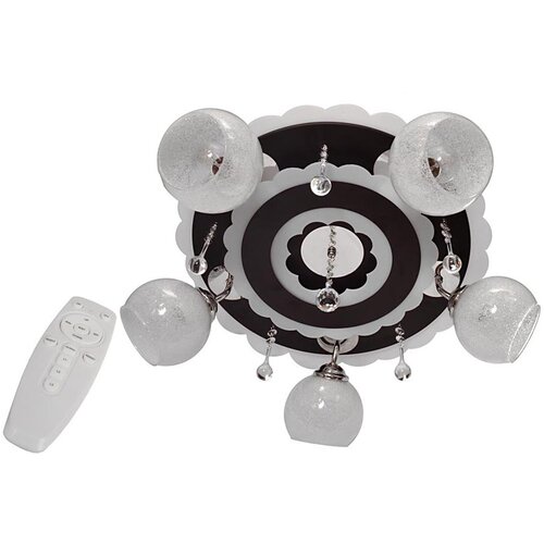 SPOT svetiljka ARONA 5xE27/15W/230V+LED crna Cene