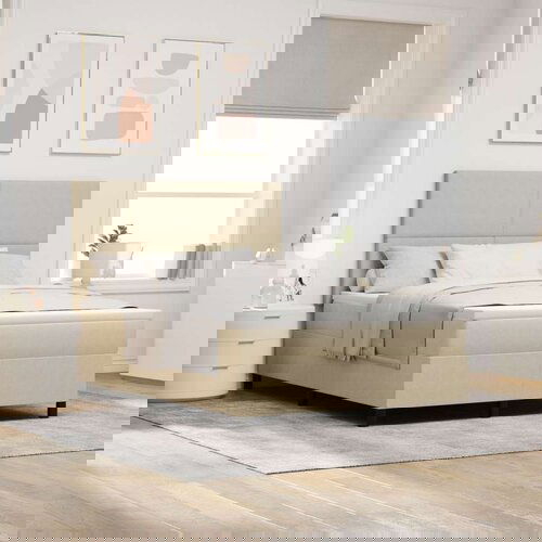  Vzmetnica z osnovo z vzmetnico svetlo zelena siva 160x200 cm žametna tkanina, (22083406) Cene
