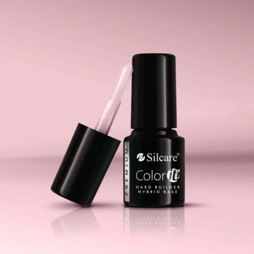 Silcare baza za trajni gel za nokte color it! premium hard builder pink beige 6g Slike