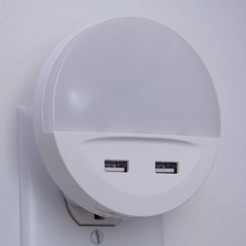 Osram nocno svetlo lunetta + 2 x usb port 112196 Slike