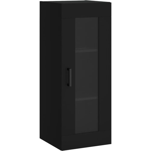 Maison Chic Stenska omarica - Zidna omarica črna 34,5x34x90 cm iu132, (22063134) Slike