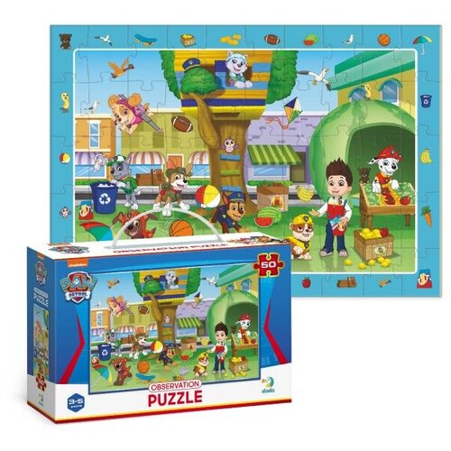 Dodo Slagalica Observer od 50 delova - &amp;quot;Letnja zabava&amp;quot; Paw Patrol Slike