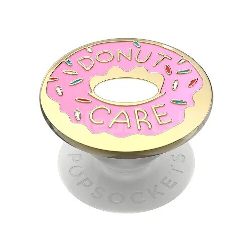 KS popsockets držalo / stojalo popgrip donut pink - enamel Slike