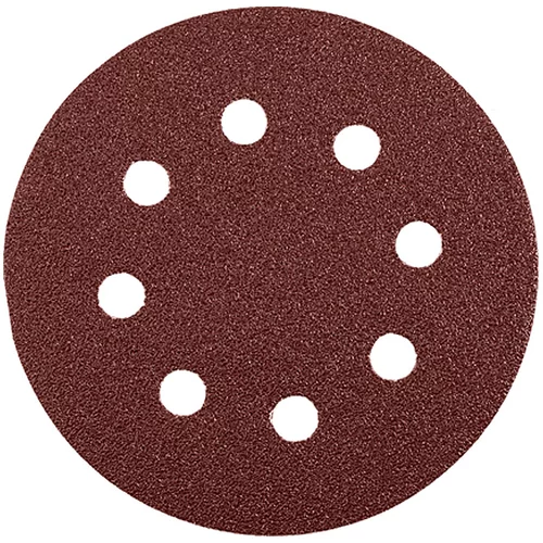 CRAFTOMAT Brusilni list z ježkom Craftomat (premer: 125 mm, granulacija: 80, 25-delni)