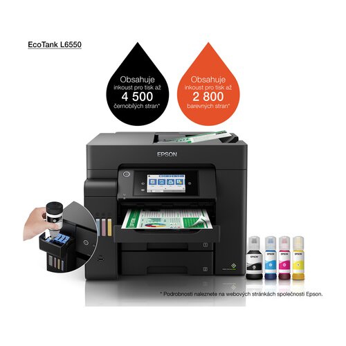 Epson L6550 DADF A4 ITS Mfp printer Slike