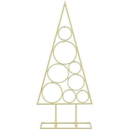  Metalna božićna jelka KUOPIO 60 cm Čelik Zlatno - 60 cm Zlatno Slike