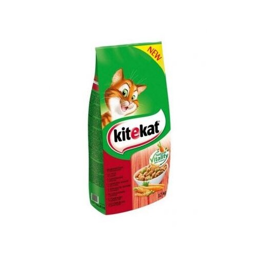 Kitekat hrana za mačke cat adult govedina&povrće 12 kg Slike