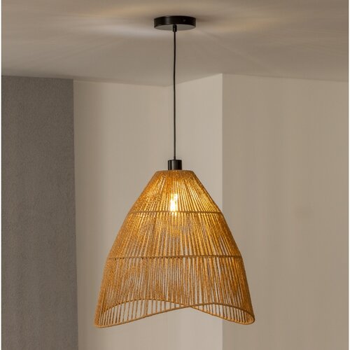  Brilagi - LED luster na sajli CERIA BOHO 1xE27/40W/230V prečnik 50 cm braon Slike