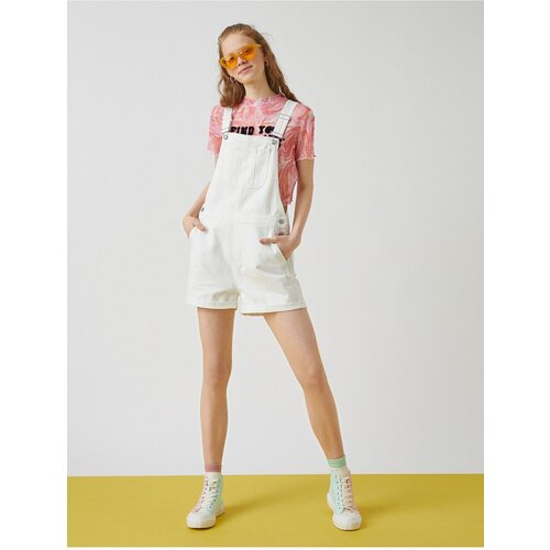 Koton Jumpsuit - White - Regular fit Slike