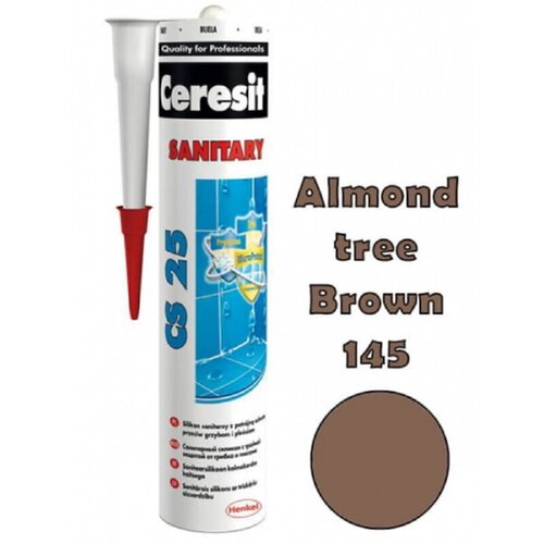 Ceresit sanitarni silikon (Boja: Almondtree Brown, 280 ml) Cijene