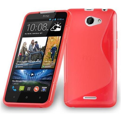  case, združljiv s htc v candy apple red - zaščitni pokrov iz fleksibilnega silikona tpu, (20586309) Cene