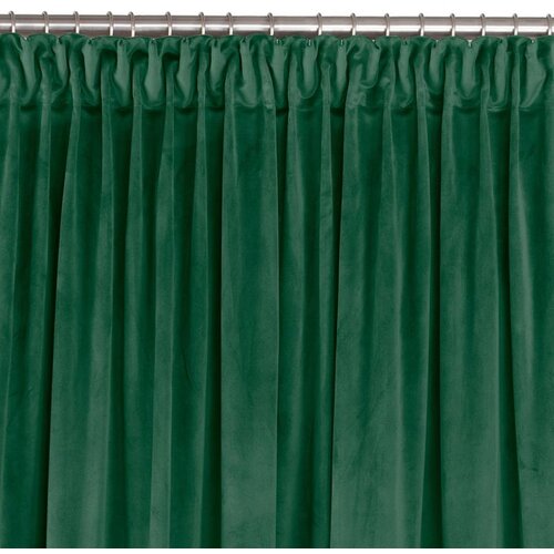  Curtain VILA color bottle green style classic transparent dragon tape 7.5 cm velvet 265x300 HOMEDE Slike