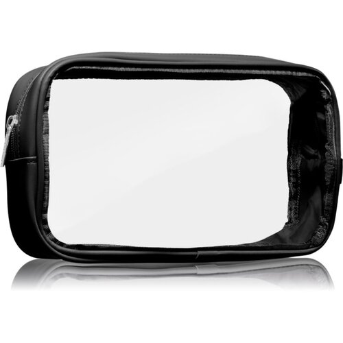 Notino Travel Collection Cosmetic bag prozorna kozmetična torbica M Black 24x12,5x5 cm 1 kos Cene