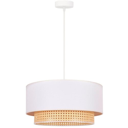  Duolla - Luster na sajli BOHO 1xE27/15W/230V prečnik 45 cm krem/ratan Cene