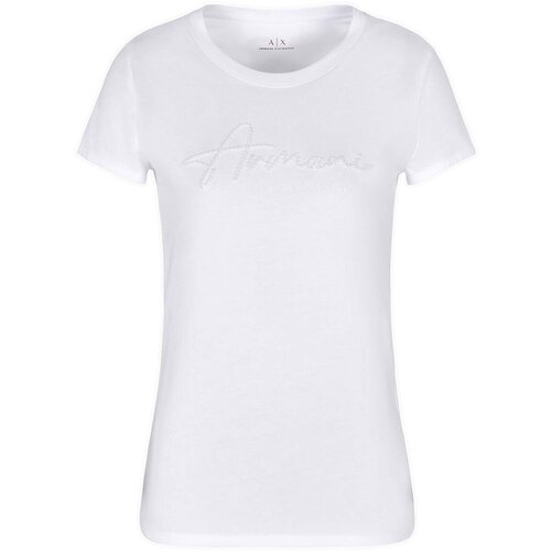 EAX Majice & Polo majice T-Shirt Bela Cene