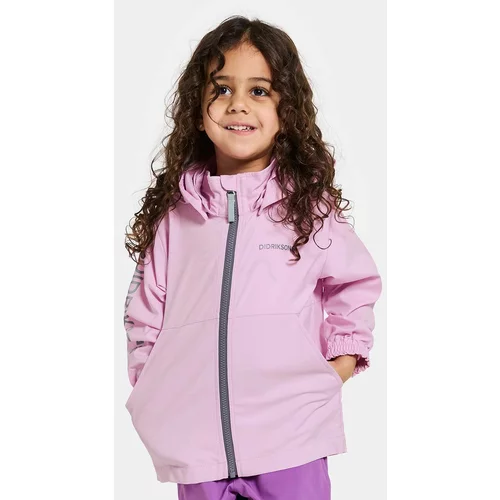 Didriksons Otroška jakna HALLON KIDS JKT vijolična barva