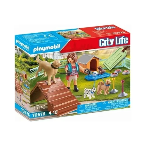 Playmobil 70676 - City Life - Darilni set "Šolanje psov"