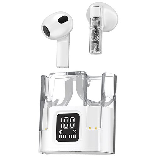 Venisymlis Slušalke Bluetooth 5.3, HiFi zvok, HD mikrofon, dvojni LED zaslon, mini, (22102463) Cene
