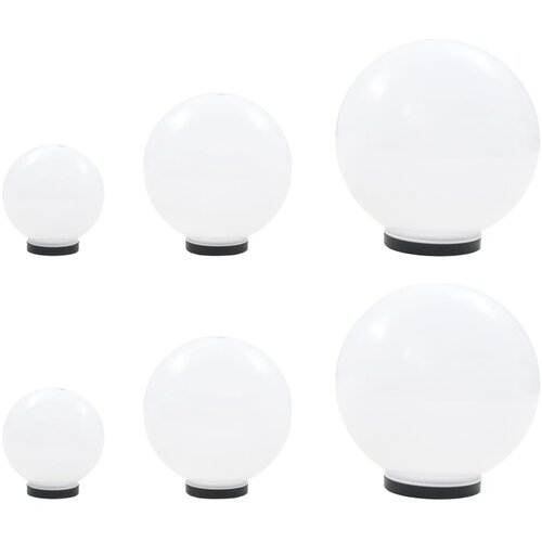  6-dijelni set LED kuglastih svjetiljki 20/30/40 cm PMMA Cijene