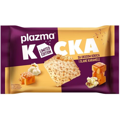 PLAZMA napolitanka kocka slana karamela i kokice 67,5g Cene