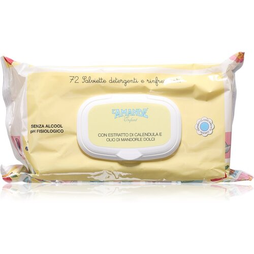 L&amp;#039;Amande Baby Cleansing And Refreshing Wipes nježne maramice za či&amp;scaron;ćenje 72 kom Slike