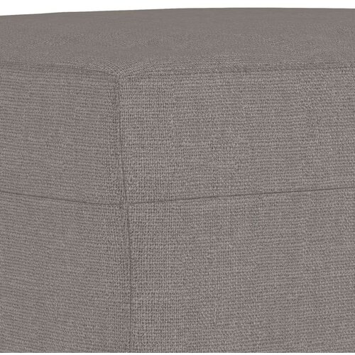  3-dijelni set sofa s jastucima smeđesivi od tkanine Slike