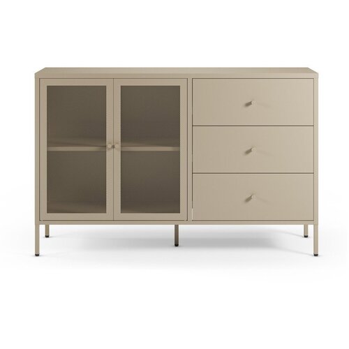 Marckeric Krem metalna komoda 140x90x40 cm Fayna – Cijene