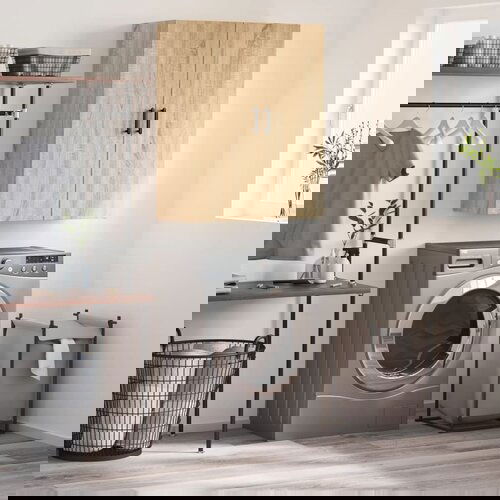 vidaXL Stenska omarica sonoma hrast 69,5x34x90 cm Cene