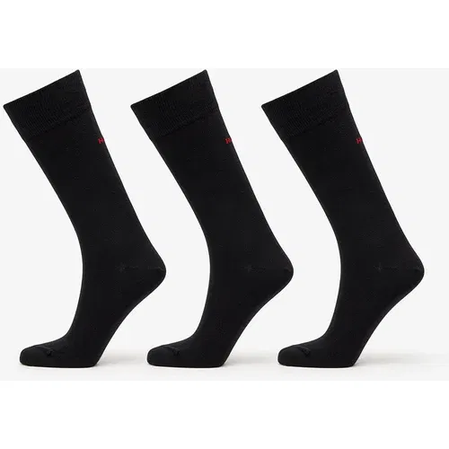 Hugo Boss Uni Socks 3-Pack Black