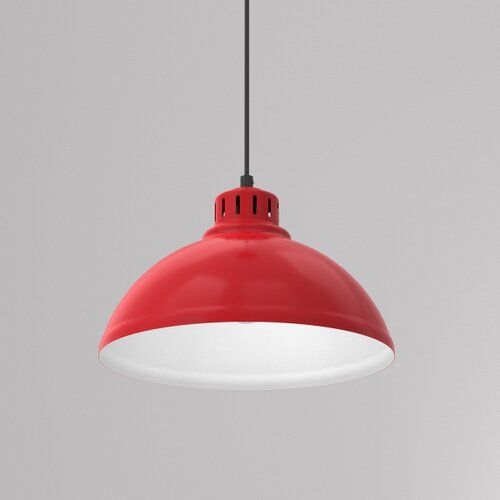  Luster na sajli SVEN 1xE27/15W/230V, crvene boje Slike
