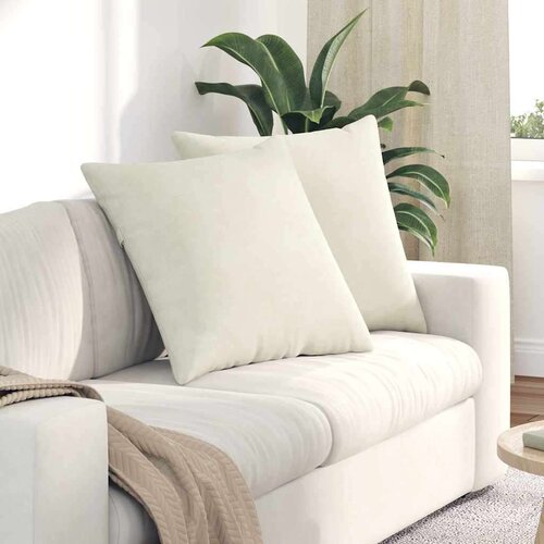 vidaXL jastučići za sofu 2 pcs krema 80 x 80 cm kordura tekstil Cijene
