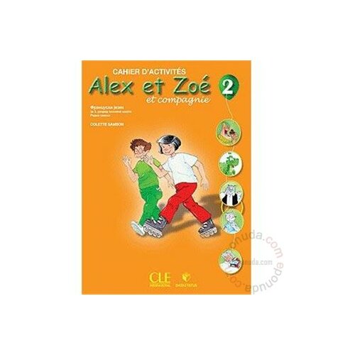 Data Status Alex et Zoe 3 : francuski jezik za 4 razred osnovne škole, udžbenik knjiga Slike