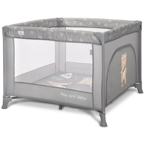Lorelli ogradica za bebe Play and Relax Grey Adventure Cene