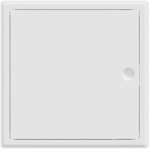  Pristupna ploča Bijelo 33 x 33 x 3 cm Čelik Slike