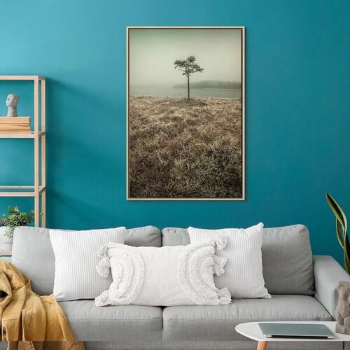  Slika - At the Lake Shore (1 Part) Vertical 80x120 U prirodnom drvenom okviru Slike