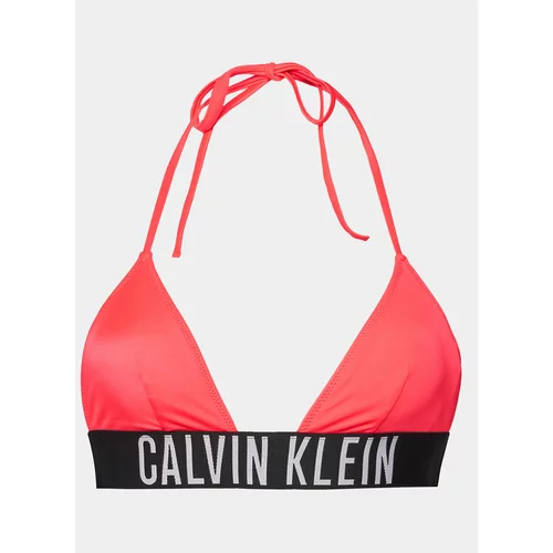 Calvin Klein Swimwear Gornji del bikini KW0KW02666 Rdeča