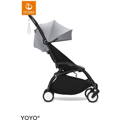 Stokke Ogrodje s sedežno enoto black frame 6+ color pack Yoyo® stone Cene