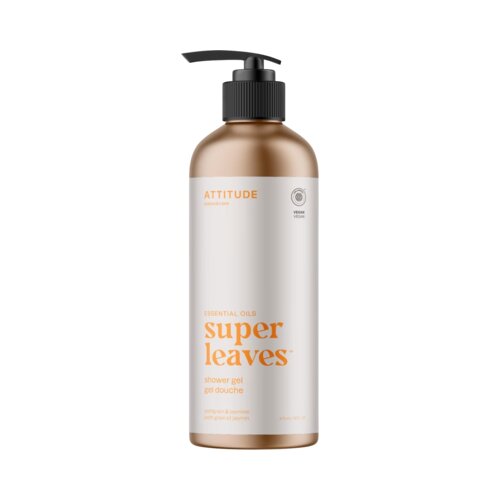 Attitude Super Leaves Shower Gel Petitgrain &amp;amp; Jasmine Slike