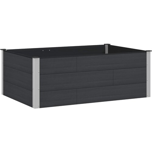  Povi&scaron;ena vrtna gredica Crna 150 x 100 x 54 cm Cijene