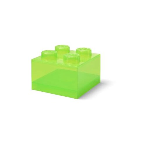 Lego kutija za odlaganje sa poklopcem (4): Svetlucavo svetlo zelena Cene