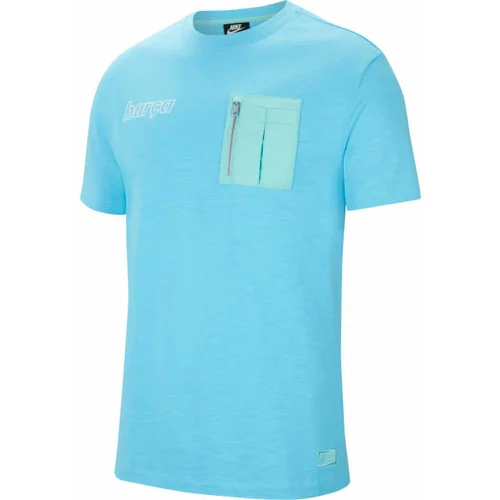 Nike FC BARCELONA SPORTSWEAR Muška majica, svjetlo plava, veličina